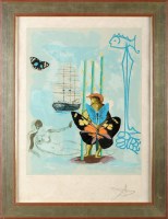 Lot 179 - After Salvador Dali SURREALIST SCENE WITH...