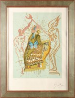 Lot 180 - After Salvador Dali SURREALIST SCENE WITH...