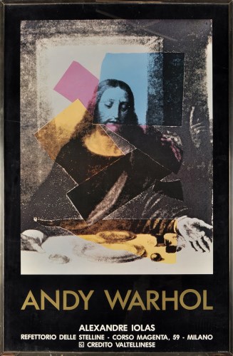 Lot 189 - After Andy Warhol A POSTER FOR AN EXHIBITION...