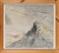 Lot 214 - Ruth McPhun MOUNTAINOUS LANDSCAPE signed and...