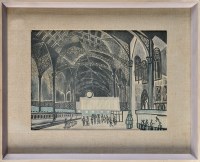 Lot 225 - Edward Bawden, ARA ''LIVERPOOL STREET STATION''...