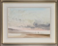 Lot 237 - John Barrie Haste FIGURES ON A YORKSHIRE BEACH...