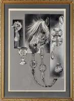 Lot 250 - Sheila Gertrude Mackie A PONY BRIDLE, A BISHOP'...