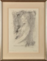 Lot 270 - Brian McArdle ''SEATED FIGURE'' signed,...