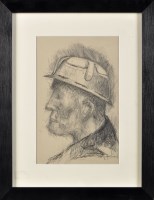 Lot 277 - Tom Dack ''PORTRAIT OF A PITMAN'' signed...