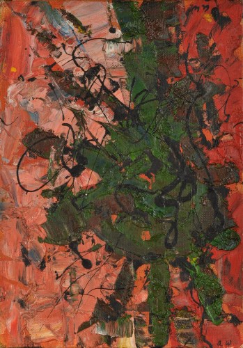 Lot 345 - Frank Avery Wilson ABSTRACT COMPOSITION signed...