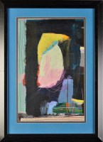 Lot 352 - Artist Unknown ABSTRACT COMPOSITION oil on...