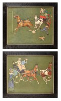 Lot 15 - Cecil Charles Aldin (1870-1935) HUMOROUS HORSE-...