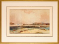Lot 98 - George Edward Horton (1859-1950) A VIEW FROM...