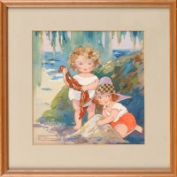Lot 183 - Agnes Richardson (1885-1951) ''WINSOME INFANTS...
