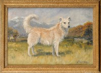 Lot 227 - John Valentine (1867-1947) A PORTRAIT OF A DOG...
