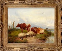 Lot 228 - Thomas Sidney Cooper (1803-1902) CATTLE AND...