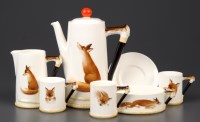 Lot 324 - A Royal Doulton 'Reynard the Fox'' coffee...