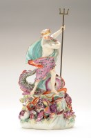 Lot 331 - An 18th Century Derby figure of Neptune,...