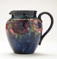Lot 347 - William Moorcroft: an anemone jug, typically...