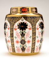 Lot 364 - Royal Crown Derby: a large ginger jar in Old...