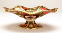 Lot 368 - Royal Crown Derby: a gadrooned edge compote in...