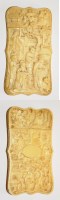 Lot 403 - A 19th Century Cantonese carved ivory card...