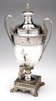 Lot 434 - A 19th Century Old Sheffield tea urn, by...