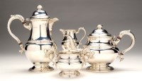 Lot 440 - An Elizabeth II four-piece tea service, by...