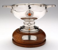 Lot 451 - A George VI two-handled presentation bowl, by...