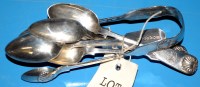 Lot 469 - Six Victorian tea spoons, by Lister & Sons,...