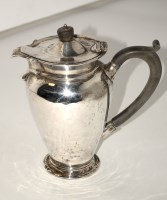 Lot 494 - An Edwardian hot water jug, by Elkington & Co.,...