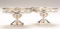 Lot 532 - A pair of George V bon bon dishes, by...