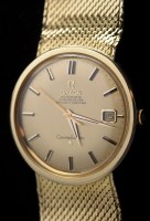 Lot 609 - Omega Constellation: an 18ct. gold cased...