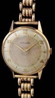 Lot 618 - Movado: a gentleman's 18ct. gold cased...