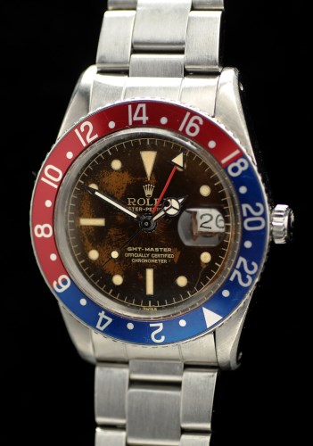 Lot 637 - Rolex Oyster Perpetual GMT Master: a gentleman'...