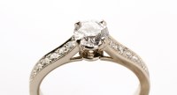 Lot 659 - Cartier: a diamond ring, the brilliant cut...