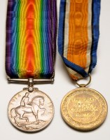 Lot 936 - A pair of First World War General Service...