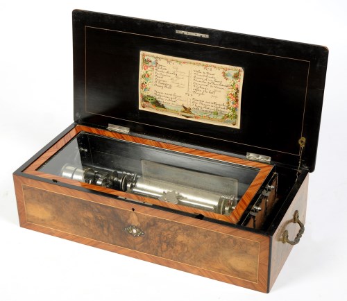 Lot 962 - A late 19th Century Swiss music box, by A....