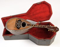 Lot 963 - A late 19th Century mandolin, by Vincenzo...