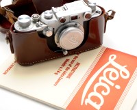 Lot 969 - A Leica IIIc (1940/46) Rangefinder camera,...