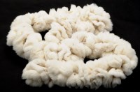 Lot 1017 - A mid 20th Century white ermine scarf, of...