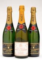 Lot 1020 - Two bottles of Moet & Chandon Champagne, Dry...