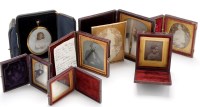 Lot 1024 - A collection of Victorian daguerreotype and...