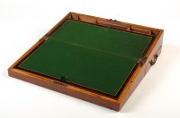 Lot 1061 - An early 19th Century mahogany writing box,...