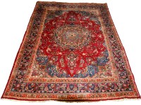 Lot 1092 - A late 20th Century Sabzevar carpet, with...