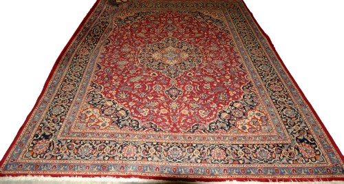 Lot 1115 - A 2nd half 20th Century Kashmar carpet,...