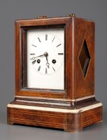 Lot 1127 - A later 19th Century French inlaid rosewood...