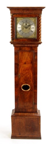 Lot 1135 - John Ward, Richmond: a walnut longcase clock,...