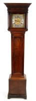 Lot 1137 - Peter Walker, Wild Street End: an oak longcase...