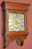 Lot 1147 - James Goodger, Guildford: an oak wall clock,...