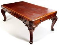 Lot 1190 - A large 19th Century mahogany...