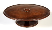 Lot 1218 - A 19th Century mahogany Lazy Susan, the top...