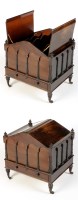 Lot 1265 - A 19th Century mahogany and stained wood...