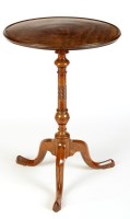 Lot 1268 - A Georgian mahogany occasional table, the...